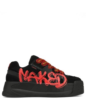 Naked Wolfe Badslippers Sneakers Heren Rood | KCR3176UJ