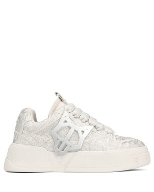 Naked Wolfe Kosa Sneakers Heren Wit Zilver | BEN3561WC