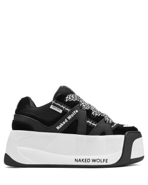 Naked Wolfe Slider Sneakers Dames Zwart | MAE3425QT