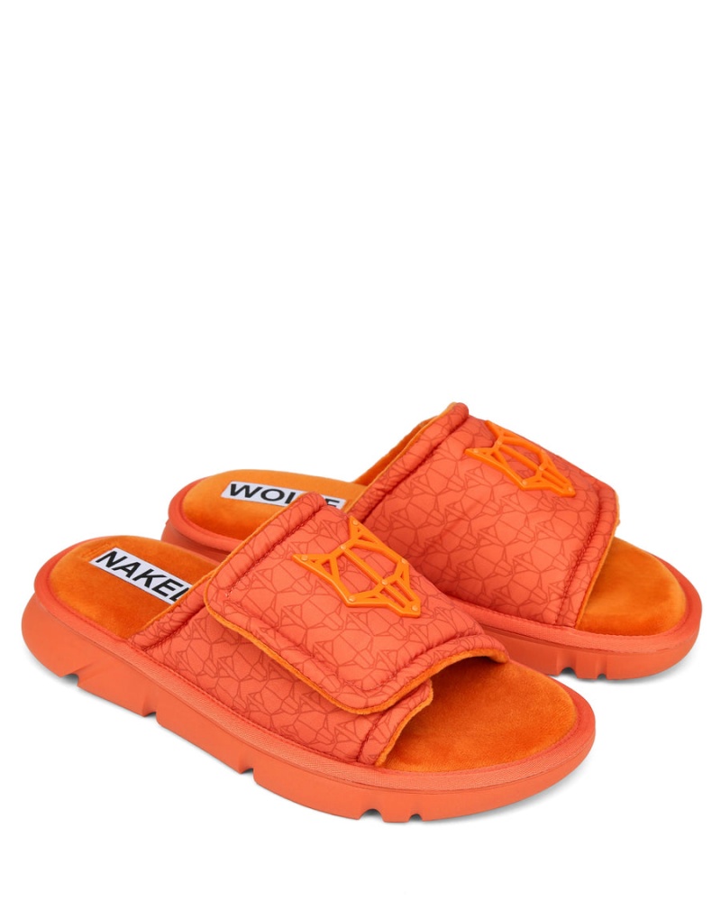 Naked Wolfe Alaska Badeslippers Heren Oranje | GMQ1946JR