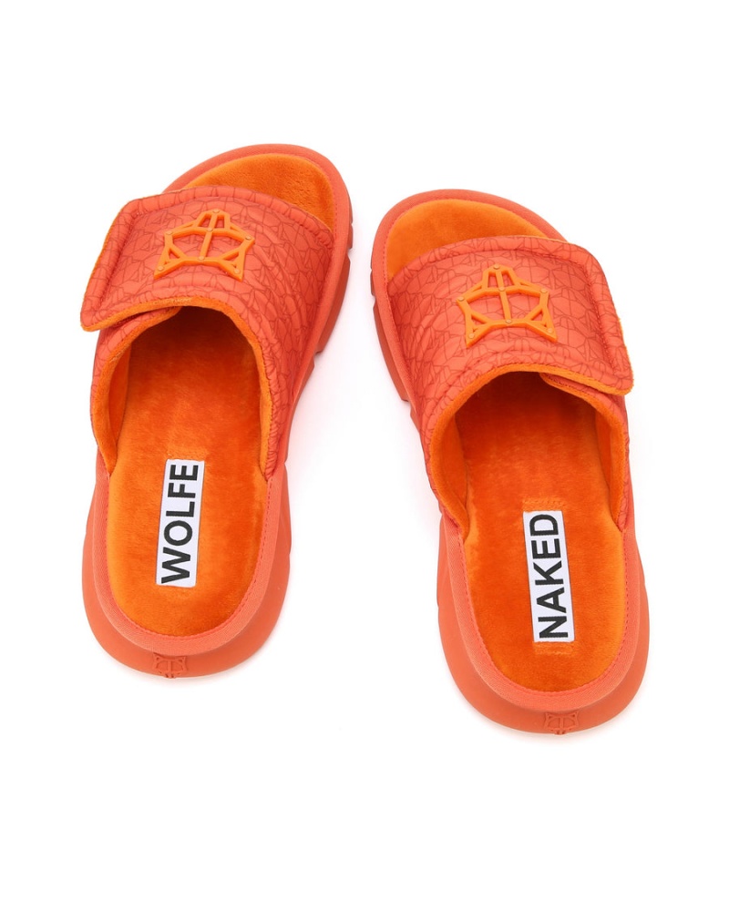 Naked Wolfe Alaska Badeslippers Heren Oranje | GMQ1946JR