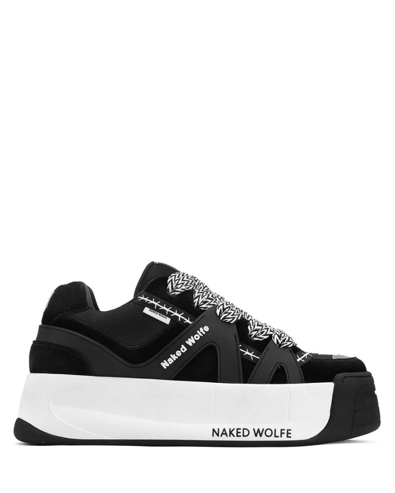 Naked Wolfe Badslippers Sneakers Heren Zwart | JWC5083XH