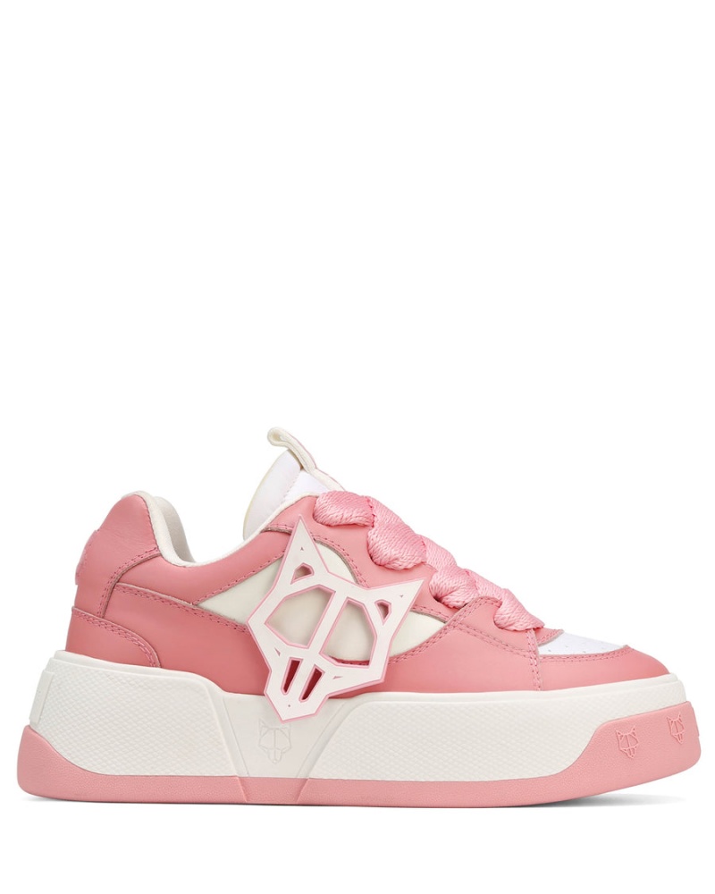 Naked Wolfe City Baby Sneakers Dames Roze Wit | MQW3155SL