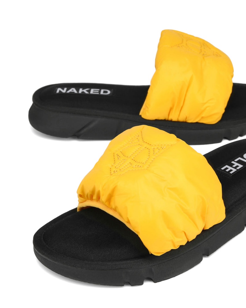 Naked Wolfe Coasting Badeslippers Heren Geel | LEJ440NA