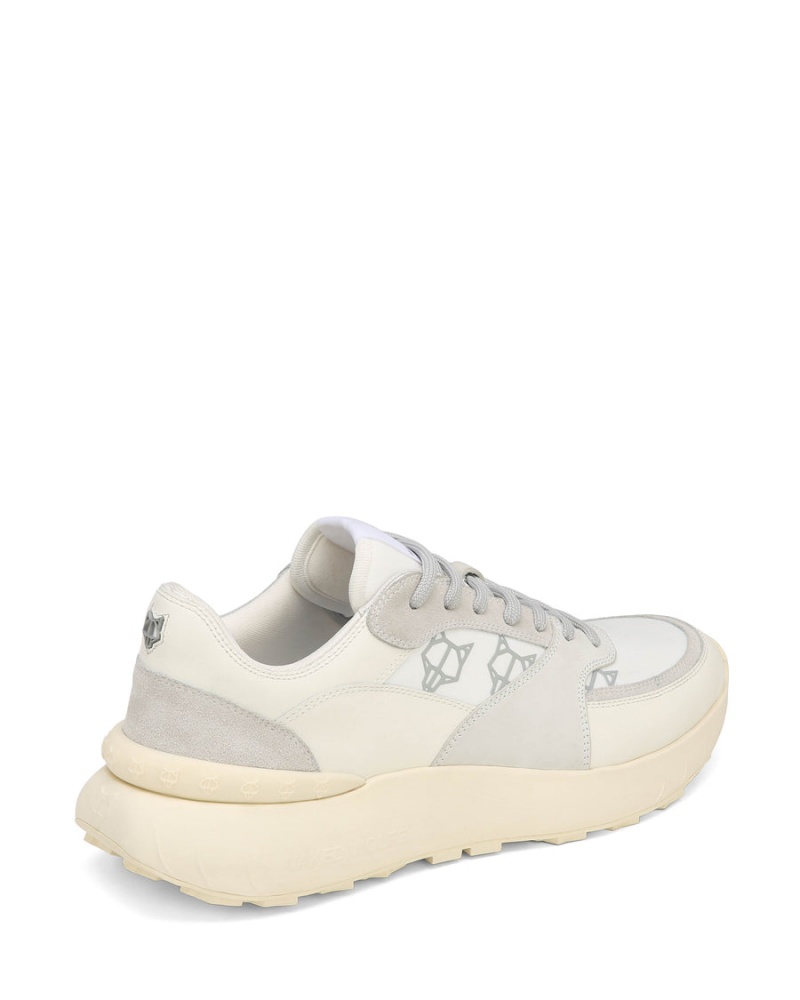 Naked Wolfe Dart Suede Sneakers Heren Wit Grijs | DDC9275FU