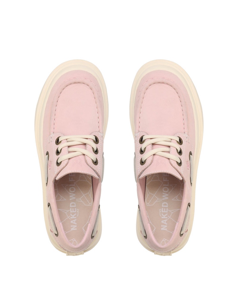 Naked Wolfe Dock Loafers Heren Roze | EYT381MC