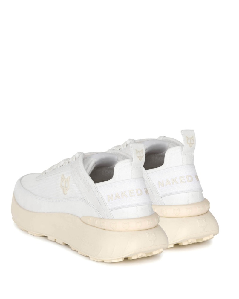 Naked Wolfe Drip Nylon Sneakers Heren Wit | DPJ6262WD