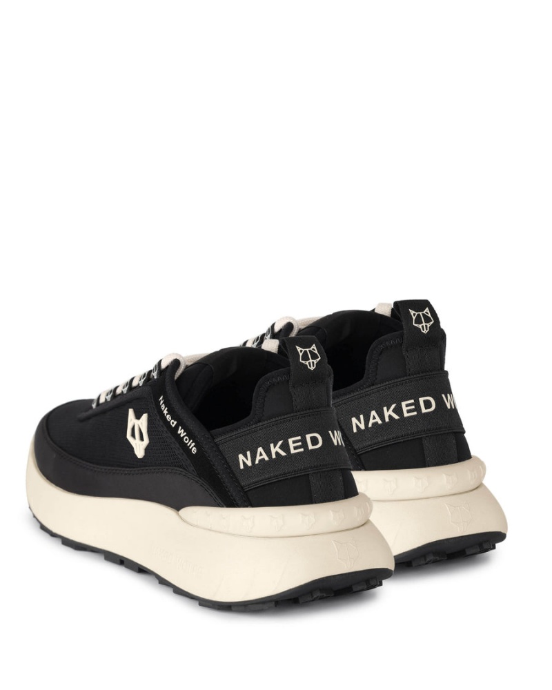 Naked Wolfe Drip Nylon Sneakers Heren Zwart | OLS1653UL