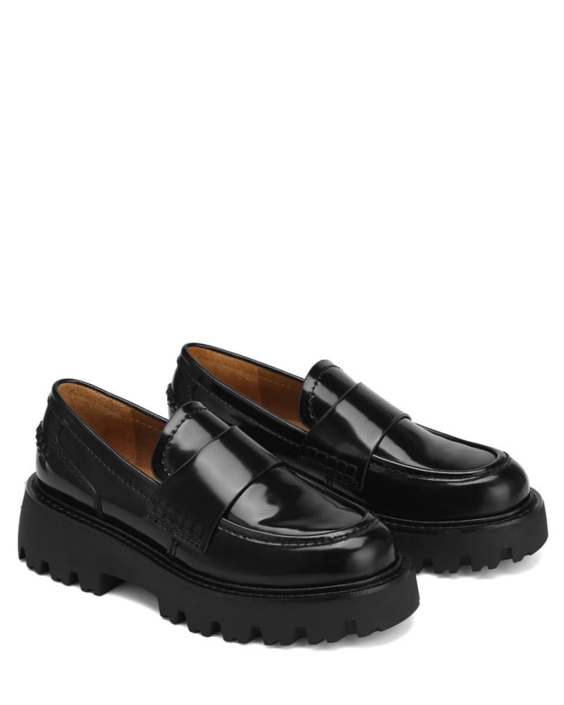 Naked Wolfe Flawless Box Loafers Dames Zwart | TPZ7125XJ