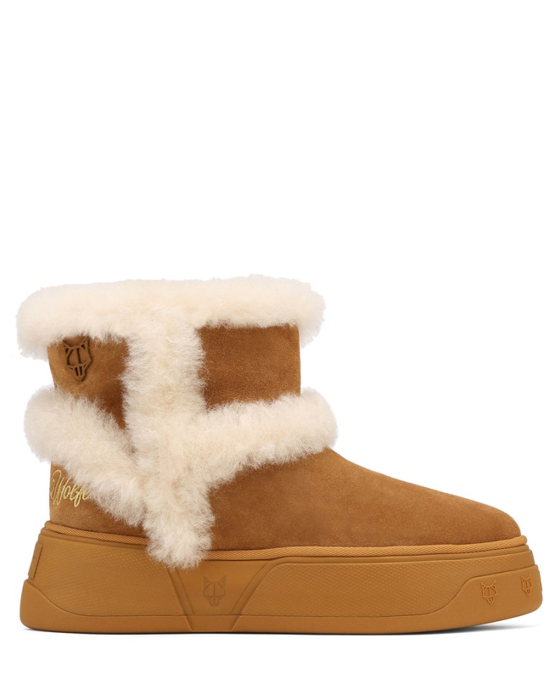 Naked Wolfe K-01 Shearling Laarzen Heren Bruin | ZLU8891VL