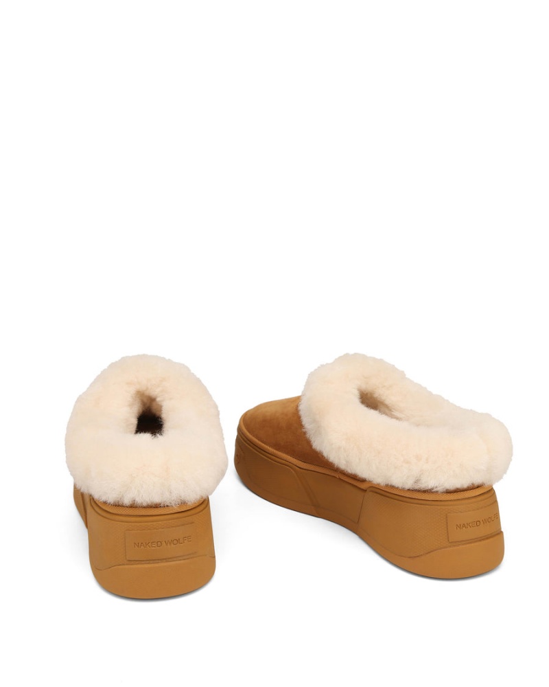 Naked Wolfe K-02 Shearling Laarzen Heren Bruin | AUD281XH