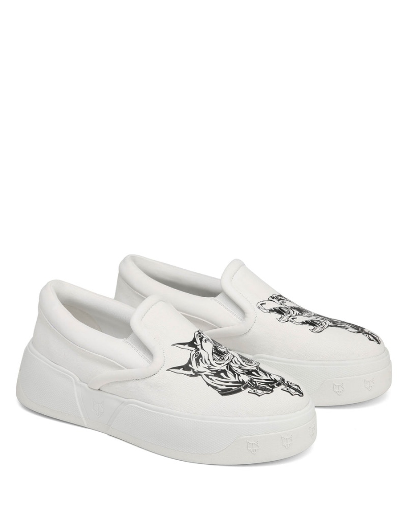 Naked Wolfe Killer Sneakers Heren Wit | IXR7217UZ