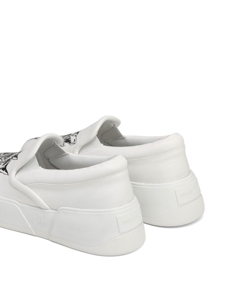 Naked Wolfe Killer Sneakers Heren Wit | IXR7217UZ