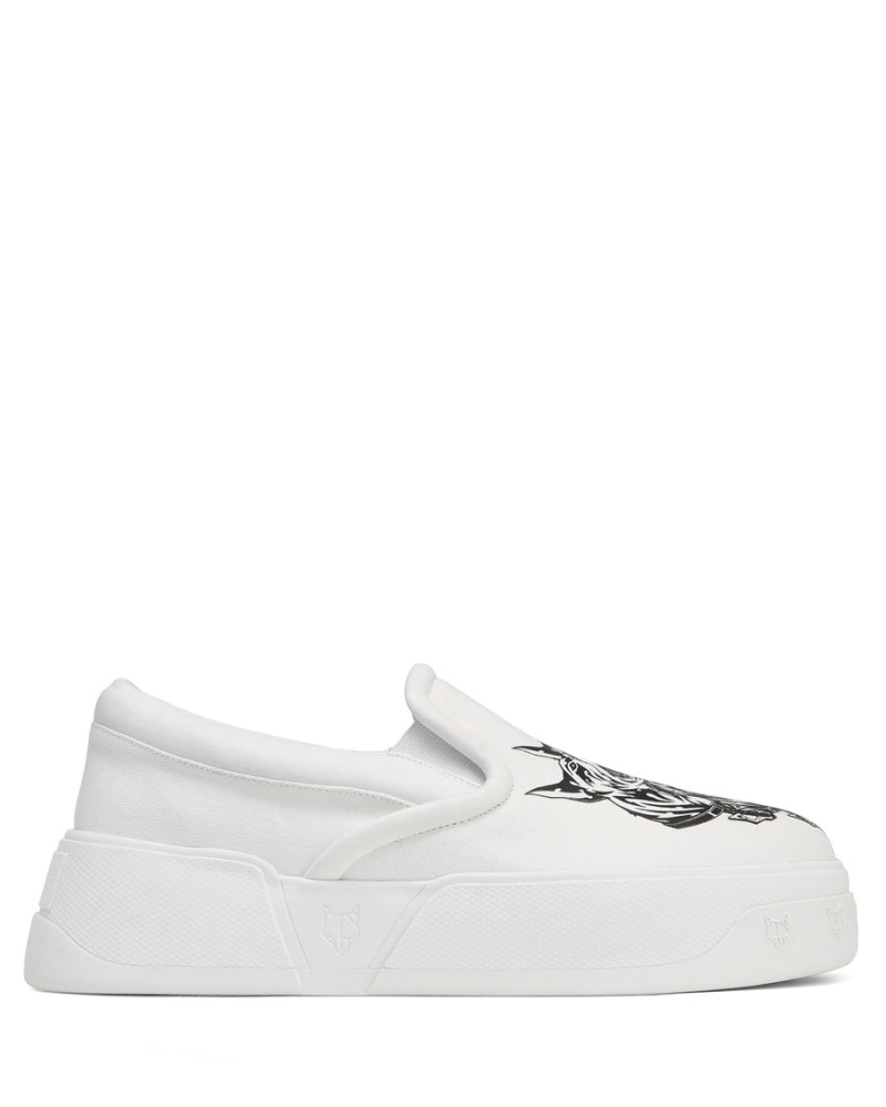 Naked Wolfe Killer Sneakers Heren Wit | IXR7217UZ