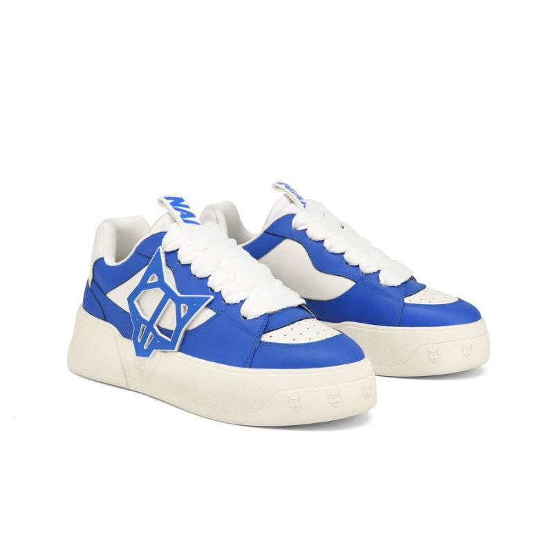 Naked Wolfe Kosa Sneakers Heren Blauw | JOT188RF