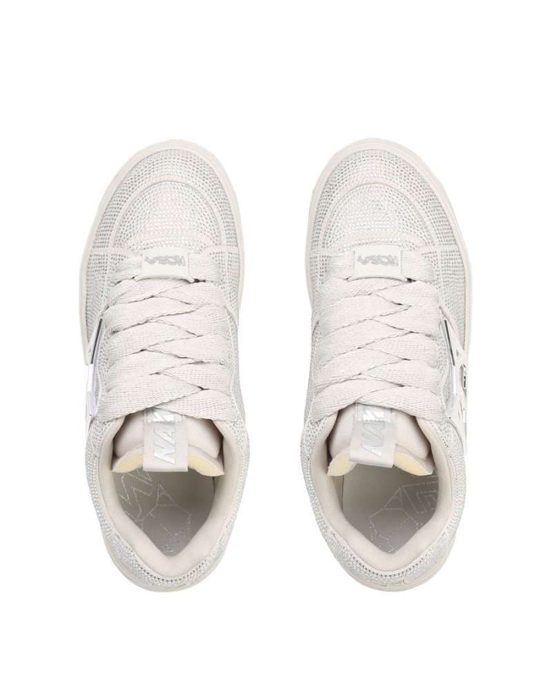 Naked Wolfe Kosa Sneakers Heren Wit Zilver | BEN3561WC