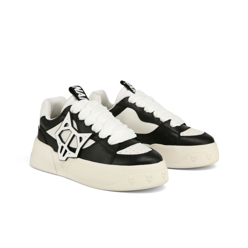 Naked Wolfe Kosa Sneakers Heren Zwart | BXB7984FY