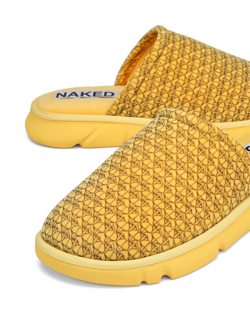 Naked Wolfe Ohio Pantoffels Heren Geel | RTI6130EI