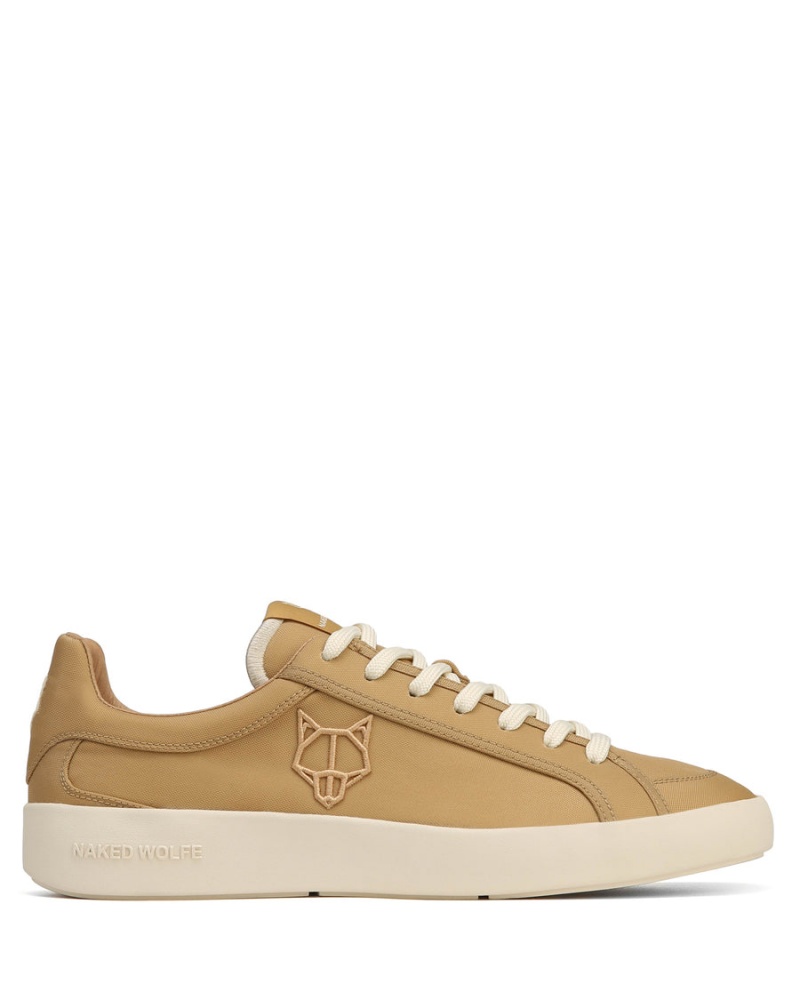 Naked Wolfe Portofino Nylon Sneakers Heren Khaki | UJA2272DR