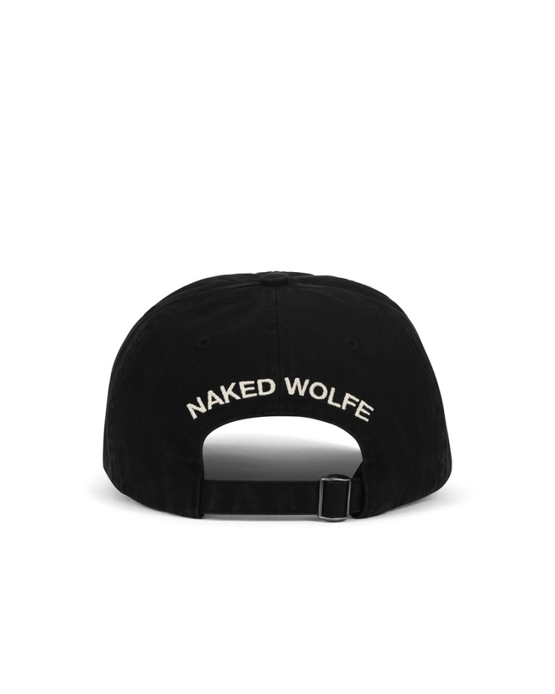 Naked Wolfe Pure Baseball Caps Heren Zwart | DYQ5542XT