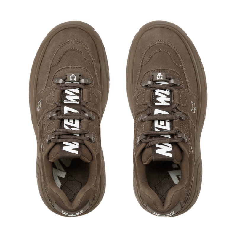 Naked Wolfe Sinner Sneakers Dames Chocola | IWU4567GT