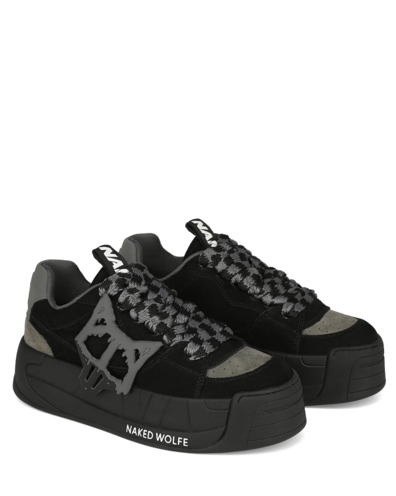 Naked Wolfe Slade Sneakers Heren Zwart | RKX6370UU