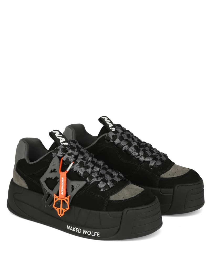 Naked Wolfe Slade Sneakers Heren Zwart | RKX6370UU