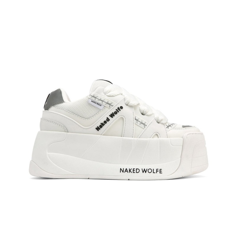 Naked Wolfe Slider Sneakers Dames Wit | JJU549NF