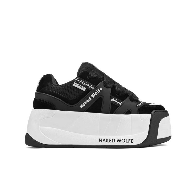 Naked Wolfe Slider Sneakers Dames Zwart | MAE3425QT