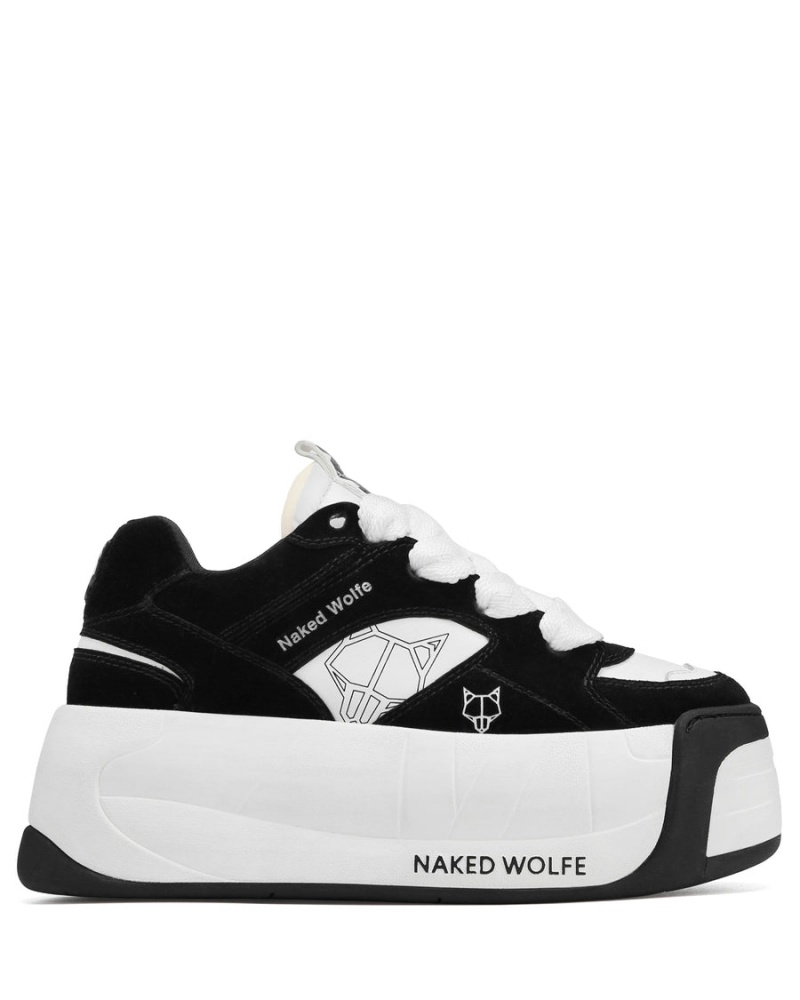 Naked Wolfe Snatch Sneakers Dames Zwart | TXT3337UA