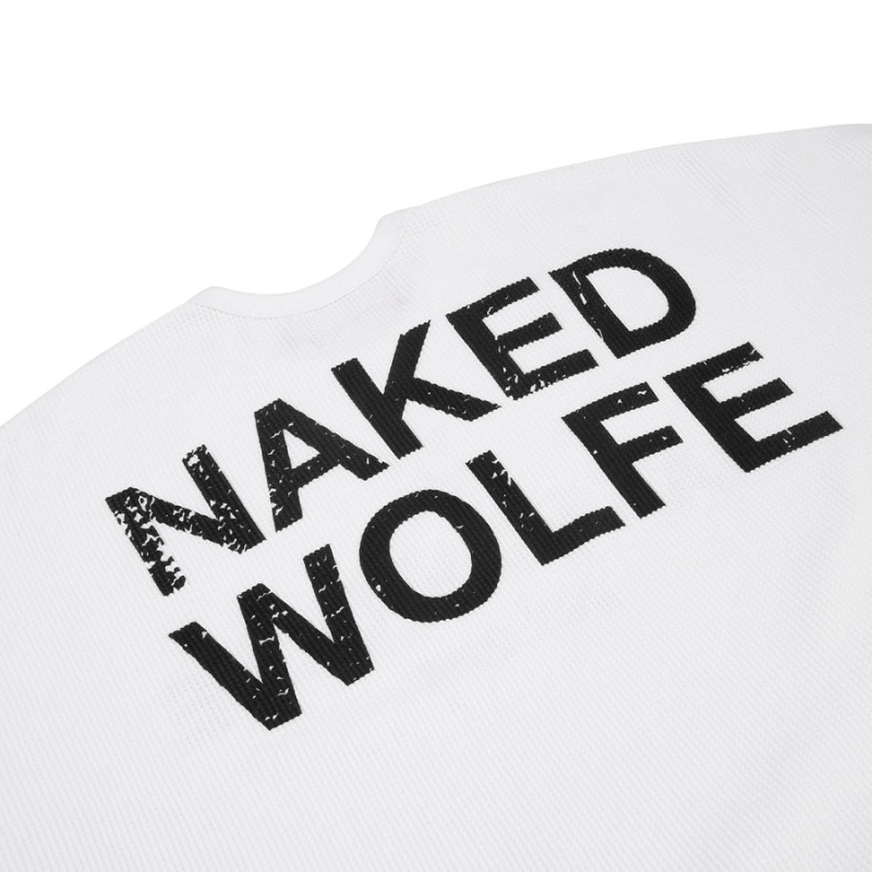 Naked Wolfe Thermal Sweatshirts Heren Wit | LMM7487RW