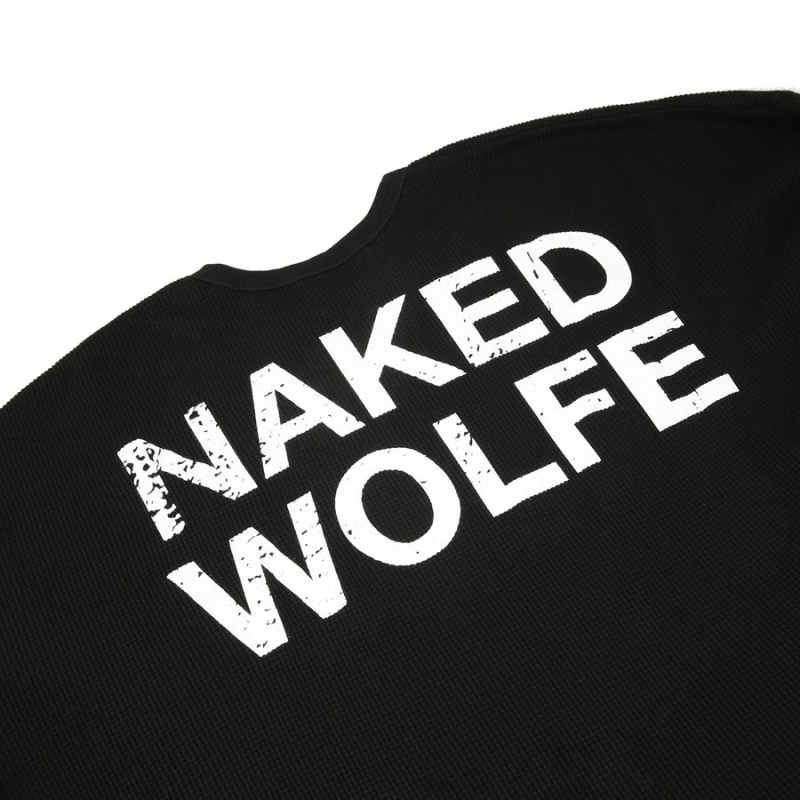 Naked Wolfe Thermal Sweatshirts Heren Zwart | GZE9821WG