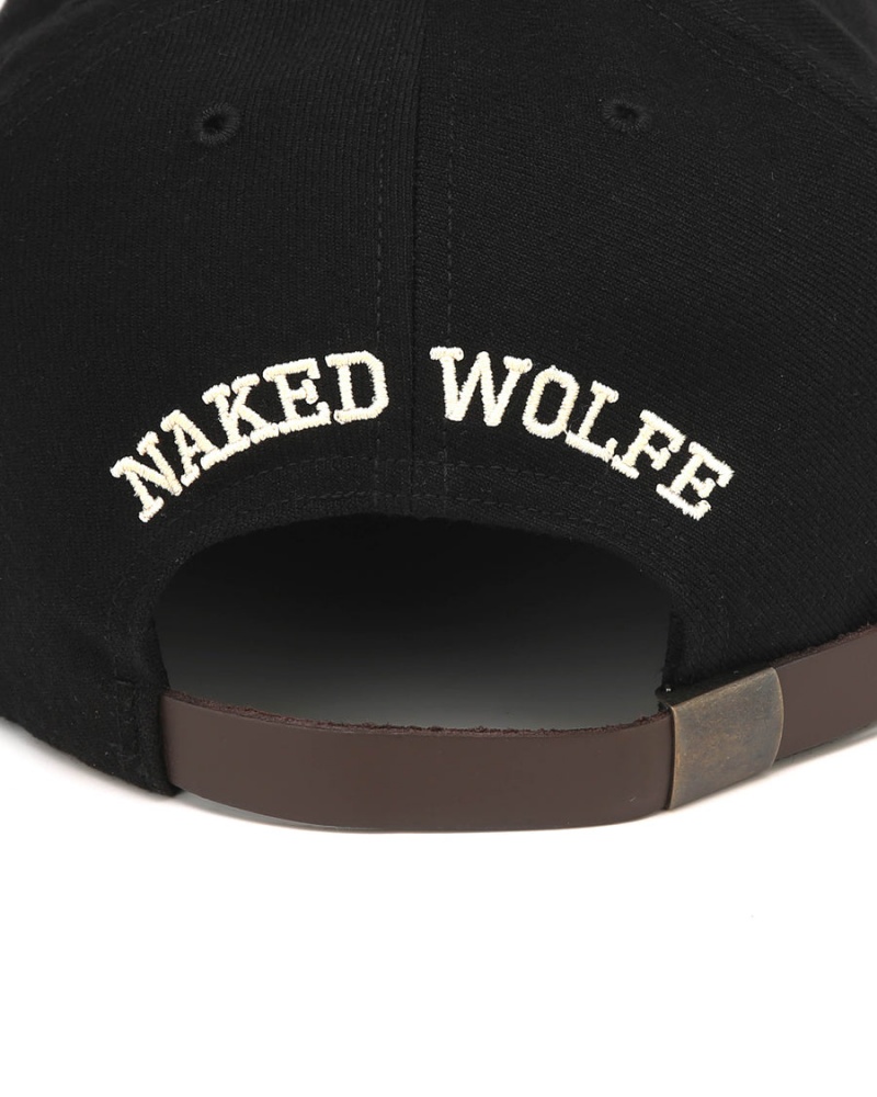 Naked Wolfe Wol Wolfe Caps Heren Zwart Geel | VOE8441CV